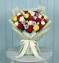 Букет цветов из:  Розы в Хоринске
