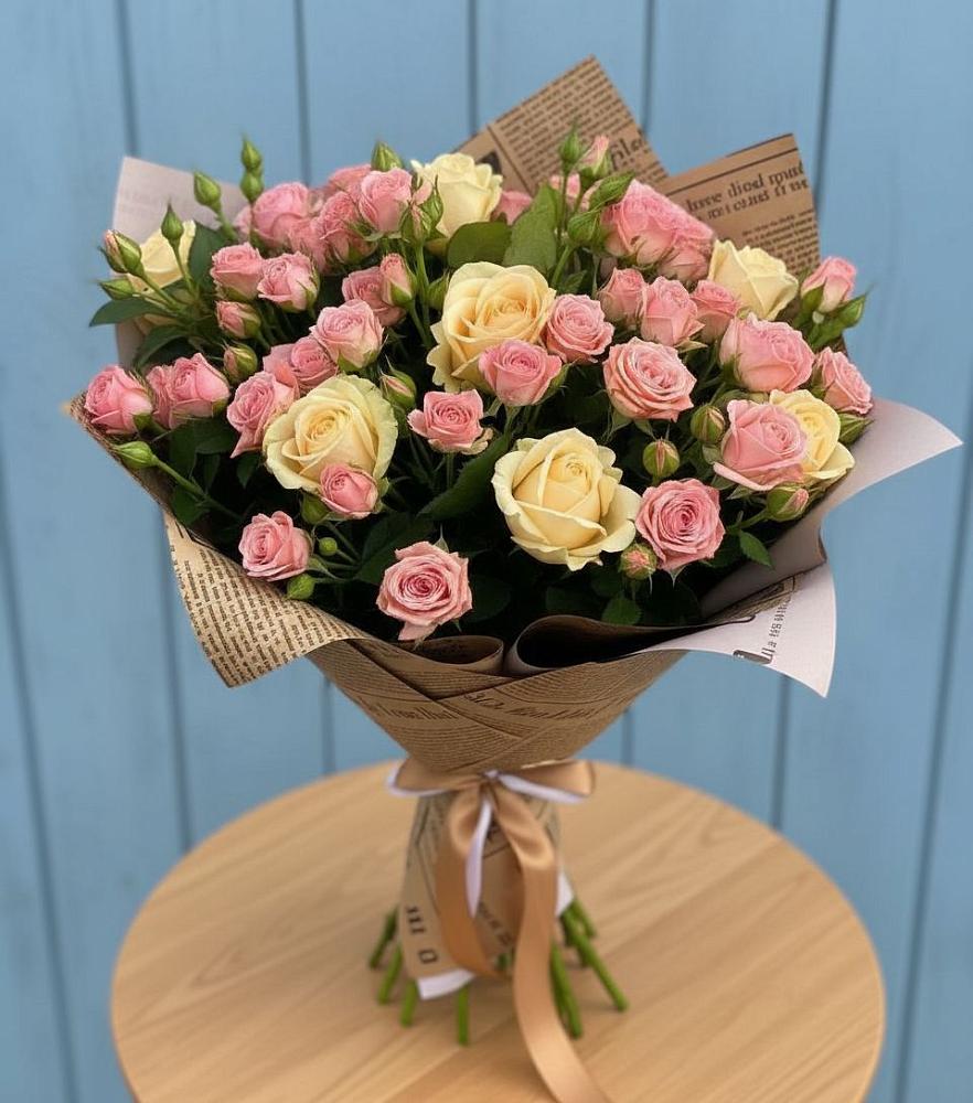 Букет цветов из: Розы в Хоринске