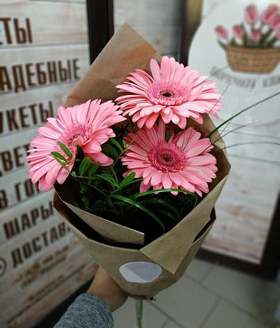Букет цветов из: Герберы в Хоринске