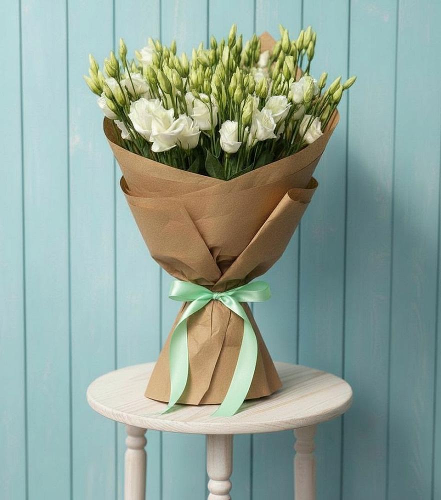 Букет цветов из: Лизиантусы в Хоринске