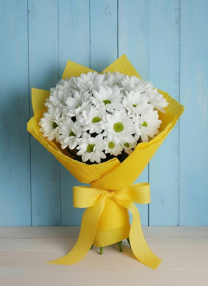 Букет цветов из: Хризантемы в Хоринске