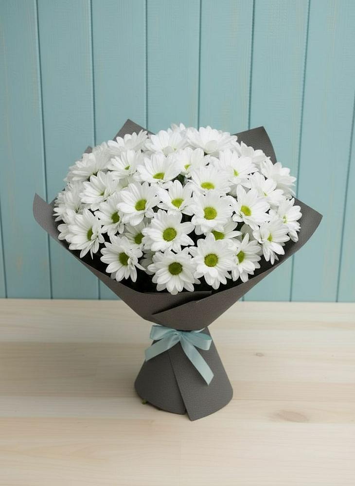 Букет цветов из: Хризантемы в Хоринске