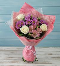 Букет цветов из:  Герберы в Хоринске