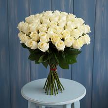 Букет 51 Белая роза Эдлесс Лав #REPLACE_PRED# Хоринске