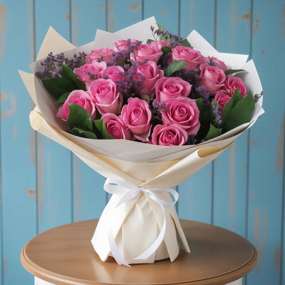 Букет цветов из: Розы в Хоринске