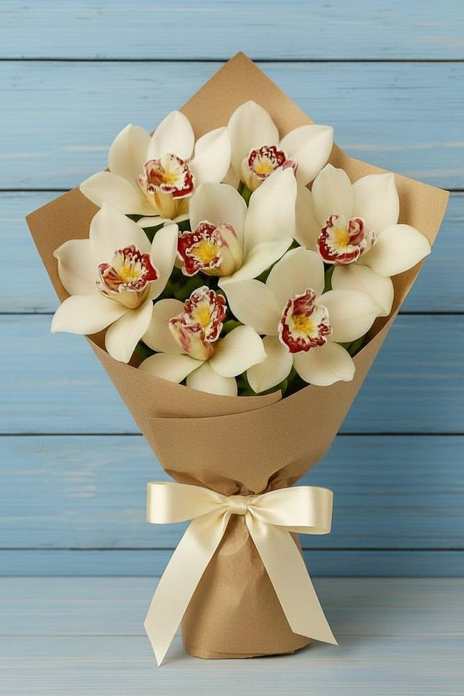 Букет цветов из: Орхидеи и Розы в Хоринске